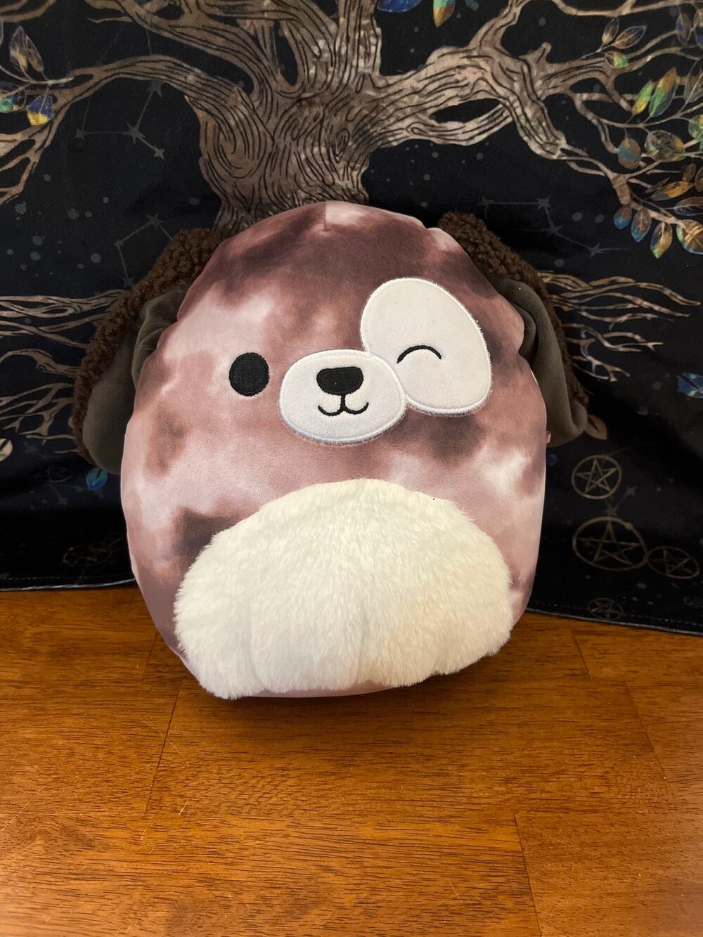 Tie-dye Squishmellow dog